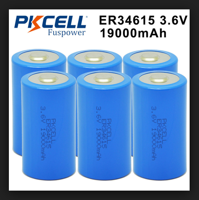 ER34615            Batería Lithium D Cell  (3,6V, 19000 mAh)